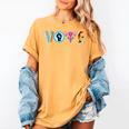 Vote Reproductive Right BLM Political Activism Lgbtq Book Women's Comfort Colors T-Shirt Mustard