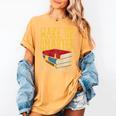 Wake Up Smarter Librarian Book Stack Premium Tri-Blend Women's Comfort Colors T-Shirt Mustard Wake Up Smarter Librarian Book Stack Premium Tri-Blend Women's Comfort Colors T-Shirt Mustard