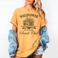 Wallflower Social Club Wildflower Social Club Book Lover Women's Comfort Colors T-Shirt Mustard
