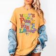 Whats More Punk Than The Public Library T Shirt Book Lover Women's Comfort Colors T-Shirt Mustard