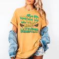 WILD ABOUT READING I Love Books Bookworm Library Day Women's Comfort Colors T-Shirt Mustard