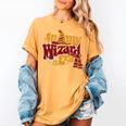 In My Wizard Era Groovy Bookish Fantasy Reader Book Lover Women's Comfort Colors T-Shirt Mustard