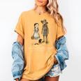 Wizard Of Oz Book Quote Scarecrow Dorothy Retro Drawing Women's Comfort Colors T-Shirt Mustard