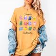 Women Cool Kids Read Books Teacher Back To School Librarian Women's Comfort Colors T-Shirt Mustard