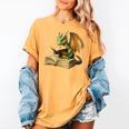 Women's Dragon Bookworm Reading Book Graphic Women's Comfort Colors T-Shirt Mustard Women's Dragon Bookworm Reading Book Graphic Women's Comfort Colors T-Shirt Mustard