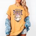 Women's Dungeon Crawler Carl Airbrushed Princess Donut Series Book Women's Comfort Colors T-Shirt Mustard Women's Dungeon Crawler Carl Airbrushed Princess Donut Series Book Women's Comfort Colors T-Shirt Mustard