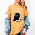 Women's First Of All I’m A Delight Cute Cat Books Coffee Humor Women's Comfort Colors T-Shirt Mustard Women's First Of All I’m A Delight Cute Cat Books Coffee Humor Women's Comfort Colors T-Shirt Mustard