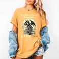 In a World Full Of Bookworms Be a Book Dragon Books Reading Women's Comfort Colors T-Shirt Mustard