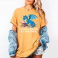 In A World Full Of Bookworms Be A Book Dragon Women's Comfort Colors T-Shirt Mustard In A World Full Of Bookworms Be A Book Dragon Women's Comfort Colors T-Shirt Mustard