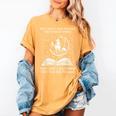 They Didn't Burn Witches Burned Women Books Feminist Women Women's Comfort Colors T-Shirt Mustard