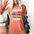 67 Reading Books 6 7 If You Know Six Seven Women's Comfort Colors T-Shirt Yam 67 Reading Books 6 7 If You Know Six Seven Women's Comfort Colors T-Shirt Yam