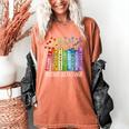 8647 Foxtrots Tangos Deltas Book Flower Resist Book Lovers Women's Comfort Colors T-Shirt Yam 8647 Foxtrots Tangos Deltas Book Flower Resist Book Lovers Women's Comfort Colors T-Shirt Yam
