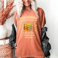 Abibliophobia Book Lover Reading Humor Graphic Women's Comfort Colors T-Shirt Yam Abibliophobia Book Lover Reading Humor Graphic Women's Comfort Colors T-Shirt Yam