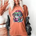 Adorable Book Lover Basilisk With Reading Glasses Cute Women's Comfort Colors T-Shirt Yam Adorable Book Lover Basilisk With Reading Glasses Cute Women's Comfort Colors T-Shirt Yam