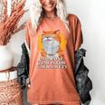 My Alone Time Is For Your Safety Coffee Lover Introvert Women's Comfort Colors T-Shirt Yam