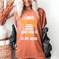 Always Writing A Story In My Head Book Writer Author Women's Comfort Colors T-Shirt Yam Always Writing A Story In My Head Book Writer Author Women's Comfort Colors T-Shirt Yam