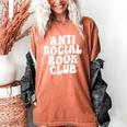Anti-Social Book Club Women's Comfort Colors T-Shirt Yam