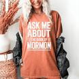 Ask Me About The Book Of Mormon Women's Comfort Colors T-Shirt Yam Ask Me About The Book Of Mormon Women's Comfort Colors T-Shirt Yam
