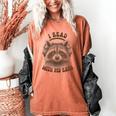 Audio Book Reader Book Lover Raccoon I Read With My Ears Women's Comfort Colors T-Shirt Yam Audio Book Reader Book Lover Raccoon I Read With My Ears Women's Comfort Colors T-Shirt Yam
