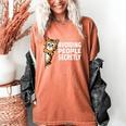 Avoiding People Secretly Cat Introvert Humor Women's Comfort Colors T-Shirt Yam