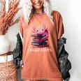 Axolotl Book Lover Librarian Reading Library Readers Women's Comfort Colors T-Shirt Yam Axolotl Book Lover Librarian Reading Library Readers Women's Comfort Colors T-Shirt Yam