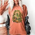 Book Dragon Reading Books Bookworm Fantasy Women's Comfort Colors T-Shirt Yam Book Dragon Reading Books Bookworm Fantasy Women's Comfort Colors T-Shirt Yam