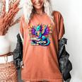 Book Dragon Reading Women's Comfort Colors T-Shirt Yam Book Dragon Reading Women's Comfort Colors T-Shirt Yam