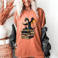 Book Dragon Women's Comfort Colors T-Shirt Yam