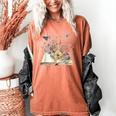 Book Flowers And Butterfly Beautiful Reading Reader Graphic Women's Comfort Colors T-Shirt Yam Book Flowers And Butterfly Beautiful Reading Reader Graphic Women's Comfort Colors T-Shirt Yam