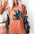 Book Lover Bookworm Reading Books Dragon Sci-Fi Character Women's Comfort Colors T-Shirt Yam Book Lover Bookworm Reading Books Dragon Sci-Fi Character Women's Comfort Colors T-Shirt Yam