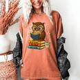Book Lover Owl Reading Bookish Library Read Books Be Kind Women's Comfort Colors T-Shirt Yam Book Lover Owl Reading Bookish Library Read Books Be Kind Women's Comfort Colors T-Shirt Yam