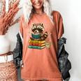 Book Lover Racoon Reading Bookish Library Read Books Be Kind Women's Comfort Colors T-Shirt Yam Book Lover Racoon Reading Bookish Library Read Books Be Kind Women's Comfort Colors T-Shirt Yam