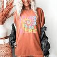 Book Readers I Closed My Book To Be Here Women's Comfort Colors T-Shirt Yam Book Readers I Closed My Book To Be Here Women's Comfort Colors T-Shirt Yam