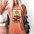 Book Reading Tarot Card The Reader Women's Comfort Colors T-Shirt Yam Book Reading Tarot Card The Reader Women's Comfort Colors T-Shirt Yam