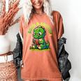 Book A Saurus Bookasaurus Dinosaur Book Girls Boys Toddler Women's Comfort Colors T-Shirt Yam Book A Saurus Bookasaurus Dinosaur Book Girls Boys Toddler Women's Comfort Colors T-Shirt Yam