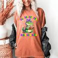 All Booked For Mardi Gras Crocodile Reading Book Teacher Women's Comfort Colors T-Shirt Yam All Booked For Mardi Gras Crocodile Reading Book Teacher Women's Comfort Colors T-Shirt Yam