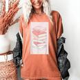 Books Flowers Art Flower Stack Pastel Feminine Women's Comfort Colors T-Shirt Yam Books Flowers Art Flower Stack Pastel Feminine Women's Comfort Colors T-Shirt Yam