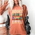 Books Are My Happy Place Women's Comfort Colors T-Shirt Yam