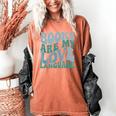 Books Are My Love Language Retro Book Quote Women's Comfort Colors T-Shirt Yam Books Are My Love Language Retro Book Quote Women's Comfort Colors T-Shirt Yam
