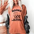 Books The Original Handheld Device Book Lover Women's Comfort Colors T-Shirt Yam