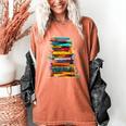 Books Painting Colorful Art Abstract Graphic Books Women's Comfort Colors T-Shirt Yam
