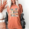 Bookshelves With Books & Plants Premium Women's Comfort Colors T-Shirt Yam