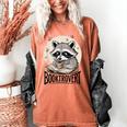Booktrovert Raccoon Reading And Coffee For Book Lover Women's Comfort Colors T-Shirt Yam Booktrovert Raccoon Reading And Coffee For Book Lover Women's Comfort Colors T-Shirt Yam