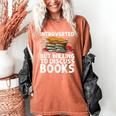 Bookworm Art For Men Women Book Reading Lover Bookish Women's Comfort Colors T-Shirt Yam