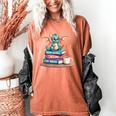 Bookworm Book Dragon Read Books Be Kind Stay Weird Women's Comfort Colors T-Shirt Yam