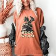 Bookwyrm Dragon Fantasy Bookish Fairytale Book Lover Women's Comfort Colors T-Shirt Yam Bookwyrm Dragon Fantasy Bookish Fairytale Book Lover Women's Comfort Colors T-Shirt Yam