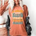 Borrow Books A Library A Day Keeps The Boredom Away Reading Women's Comfort Colors T-Shirt Yam Borrow Books A Library A Day Keeps The Boredom Away Reading Women's Comfort Colors T-Shirt Yam