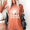 I Buy Her Books And Call Her A Good Girl Reading Book Lover Women's Comfort Colors T-Shirt Yam