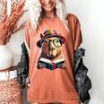 Capybara Bookworm Rodent Reading a Book Women's Comfort Colors T-Shirt Yam