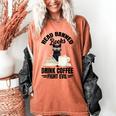 Cat I Read Banned Books Shirt Bookworm Avid Reader For Men Women Kids Women's Comfort Colors T-Shirt Yam